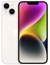 Celular Apple iPhone 14 A2884 CH 128GB / 5G / 6.1/ Câm 12MP - Starlight (Sim Físico + Esim