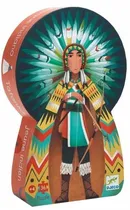 Quebra-Cabeça Tatanka Indio Djeco (36 Peças) DJ07224