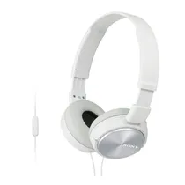 Fone de Ouvido Sony MDR-ZX310AP com Microfone e Conector 3.5MM - Branco