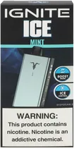 Vape Descartável Ignite V400 Ice Mint 40000 Puffs