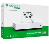 Console Xbox One s All Digital 1TB - Branco