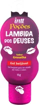Gel Beijável Intt Lambida Dos Deuses - Groselha