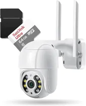 Câmera de Segurança Externa IP Wifi com Cartão de Memória , Prova D'Água, IP66, A8, Infravermelh