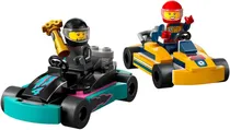 Lego City Go-Karts And Race Drivers - 60400 (99 Peças)