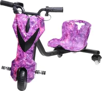 Triciclo Elétrico Hye - TR01 Drift Car Purple Galaxy