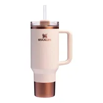 Copo Térmico Stanley The Flowstate Quencher H2.0 Tumbler 10-10829-420 - 887ML - com Canudo - Gilded Sugar