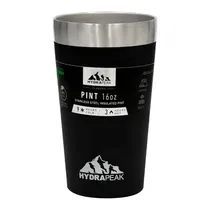 Copo Térmico Hydrapeak Preto 473ML
