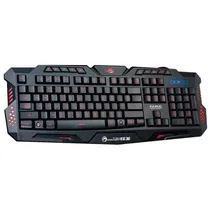 Teclado Gaming Marvo Scorpion K636 / USB / Inglês - Preto
