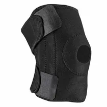 Joelheira Ajustável com Velcro WMKS - Preto
