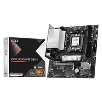 Placa Mãe MSI Pro B850M-B GEN4 DDR5 Socket AM5 Chipset AMD B850 Micro ATX