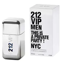 Perfume Carolina Herrera 212 Vip Men Edt Masculino - 50ML