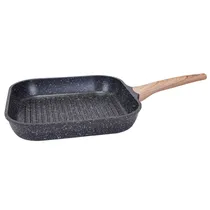 Frigideira Quadrada Induçao Ucc Life Preta 28CM Preto