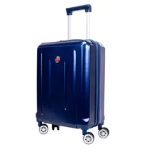 Mala Abs Amenews 20" Azul Escura Rígida