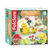 Kit de Rompecabezas Nig Brinquedos Folclore 0436 4 Unidades