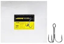 Garateia Marine Sports Treble Hook 3/0 com 100 Pçs