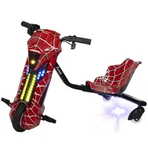 Triciclo Elétrico Audisat 8" Bluetooth/Speaker - Spider Red  Triciclo El...