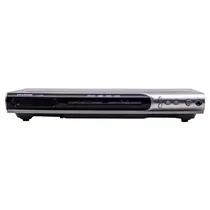 Reprodutor DVD de Mesa Hyundai HY-2240 / 15W / com Controle Remoto e Microfone / 90-260V ~ 60HZ - Cinza