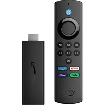 Adaptador Multimídia Amazon Fire TV Stick Lite - Full HD - Wifi/Bluetooth - 2ª Geração - Preto