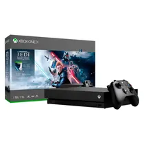 Console Microsoft Xbox One X Star Wars Jedi: Fallen Order 1TB SSD - Preto