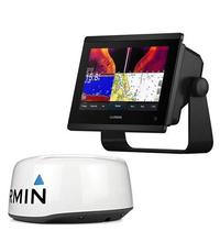 Garmin Radar Gpsmap 743XSV + Radar Garmin GMR-18HD+ / GPS, Plotter, Sonda, Tela Touch 7 Polegadas + Radar 36 Milhas