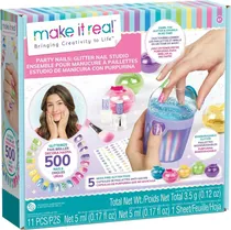Estúdio de Manicure com Brilho Make It Real - 2467 (11 PCS)