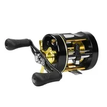 Marine Accesorios Caster Power Plus 400 Hi Aluminio ROL6 5.3:1 Der Negro