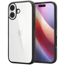 Capinha para iPhone 17 Spigen Ultra Hybrid ACS10081 - Preto/Transparente