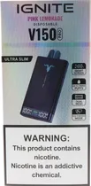 Vape Descartável Ignite V150 Pro Pink Lemonade 15000 Puffs