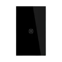 Homie Interruptor Tactil Smart HSS01TR-BLK Zigbee Bivolt Negro