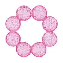 Infantino Mordillo Con Agua Rosado