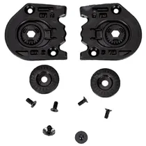 Kit Mecanismo de Visor Axxis V-18D - para Capacete Axxis Draken - Preto