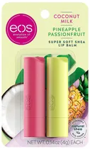 Protetor Labial Eos Coconut Milk Pineapple Passion Fruit (2 X 4G)