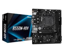 Placa Mãe AM4 Asrock B550M-HDV VGA/DVI/HDMI