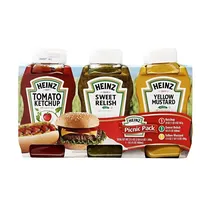 Heinz Picnic Pack/3 Ketchup/Sweet/Mustard Heinz Picnic Pack/3 Ketchup/Sweet/Mustard