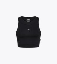 Diadora Top Crop Run 1800218-80013 Femenino L Black