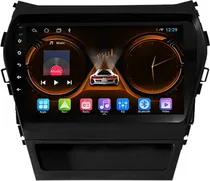 Multimídia Hetzer H-Pro Android 13 Tela de 9" Hyundai Santa Fe 2014/18 (s/Canbus)