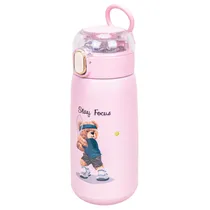 Garfo de Água Térmica Infantil 470 ML Rosa