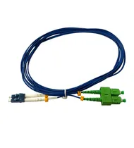 F. Patch Cord LC-Upc SC-Apc Single Mode Duplex 2.0MM 3M Azul