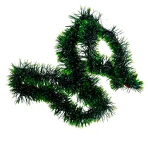 Festão de Brilhos 7CM X 2M - Dois Tons de Verde - 2X1