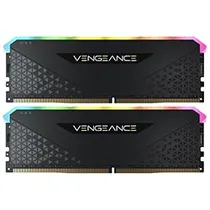 Memória Ram Corsair Vengeance RGB RS DDR4 32GB (2X16GB) 3200MHZ - Preto (CMG32GX4M2E3200C16)