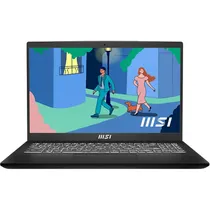 Notebook MSI Modern 15 B12MO-1000US 15.6" Intel Core i7-1255U 16 GB DDR4 512 GB SSD - Preto