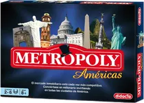 Jogo de Tabuleiro Metropoly Americas Didacta - 150/63
