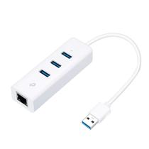 Hub USB 3.0 TP-Link UE330 3 Portas / Ethernet Gigabit RJ-45