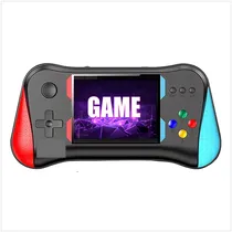 Console Portatil X7M Handheld 500 Jogos - Preto