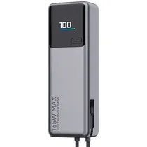 Carregador Portátil Xiaomi 165W Powerbank PB1165MI / 10000MAH / 2X USB-C - Cinza