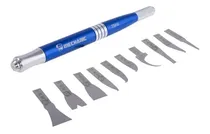 Kit Bisturi com 10 Peças Mechanic S1016 [Cod.76417]