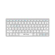 Teclado Inalambrico FTX FTXB1000 Slim Plata (Portugues)