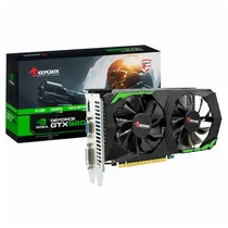 Placa de Vídeo Keedata Geforce GTX960 com 4GB DDR5/ 1020MHZ/ HDMI/ DVI/ VGA