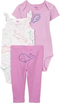 Conjunto Carter's 1Q925010 - Feminino (3 Peças)