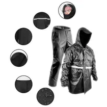 Capa de Chuva para Moto Luo LU-040 XXXXL-195 - Preto  Capa de Chu...